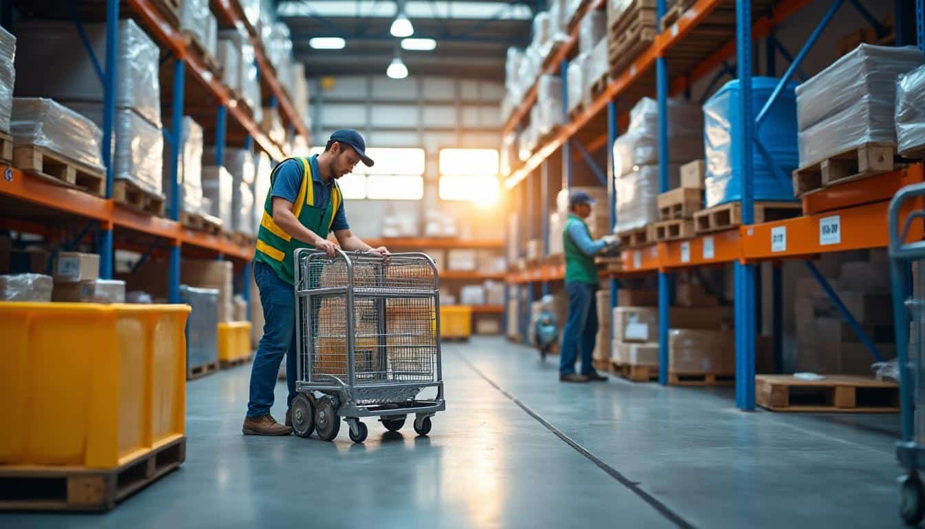 Illustration: Comment bien comprendre les spécificités des chariots conteneurs en entreprise