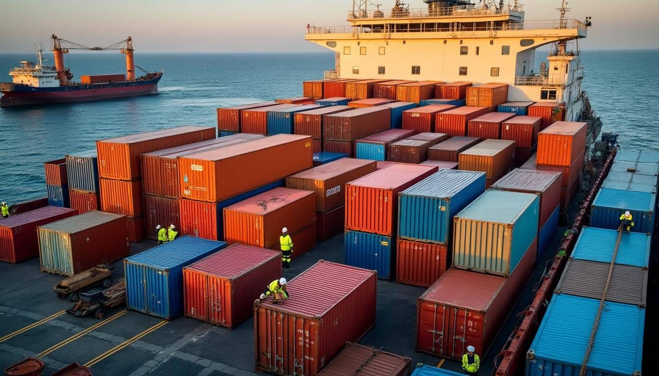 Illustration: Comment l’invention du conteneur a transformé le transport maritime ?