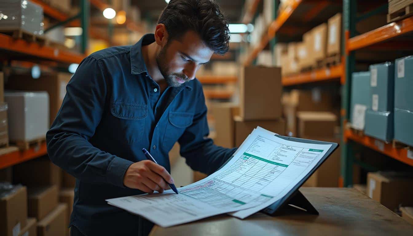 Illustration: Comprendre l’importance d’une fiche de stock dans la gestion des inventaires