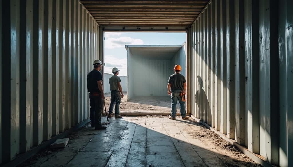 Aménagement du container maritime : guide complet pour un espace modulable